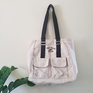 Vintage Walt Disney World Canvas Tote - O/S